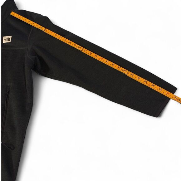 The North Face Men’s Sherpa Patrol 1/4 Snap Pullover in Navy Charcoal Size XL - Picture 4 of 11